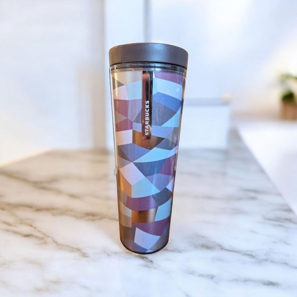 Starbucks Geometric Double Wall Tumbler/Travel Mug - Picture 4 of 8